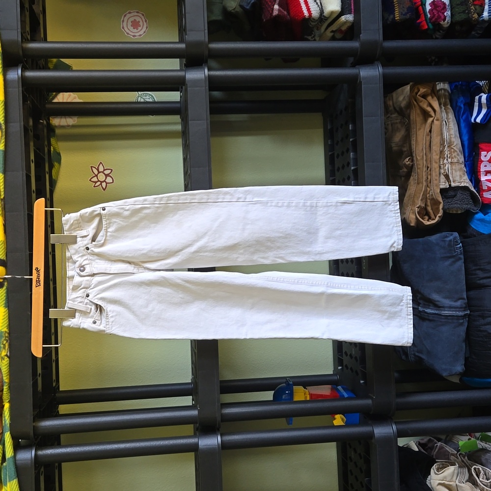 Vintage Orange Tab White Levi's Pants